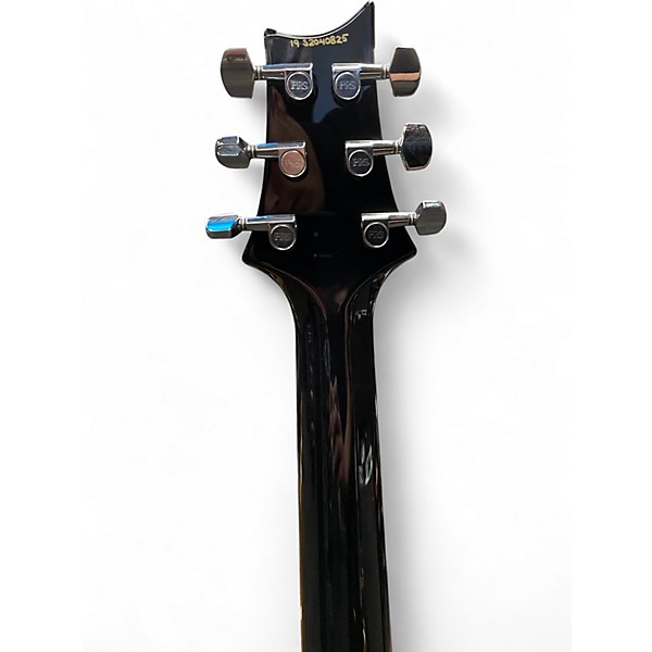 Used PRS S2 Custom 24 08 Trans Black Solid Body Electric Guitar