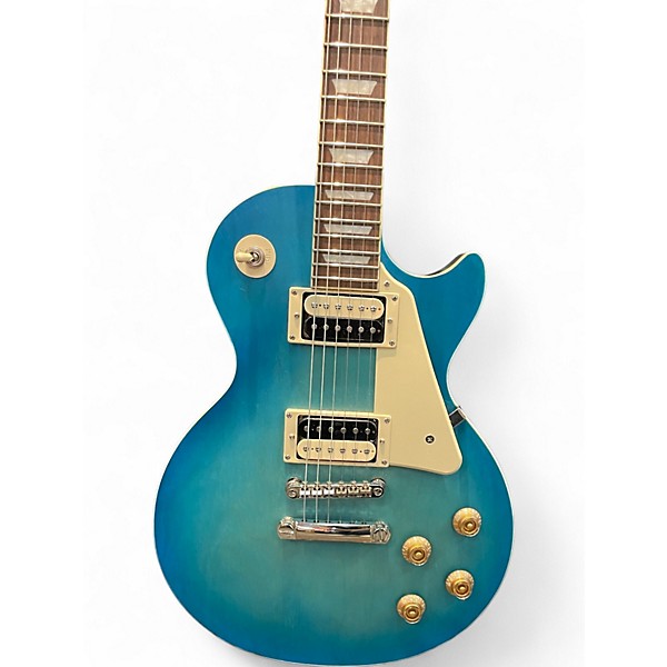 Used Epiphone Les Paul Traditional Pro IV WORN PACIFIC BLUE