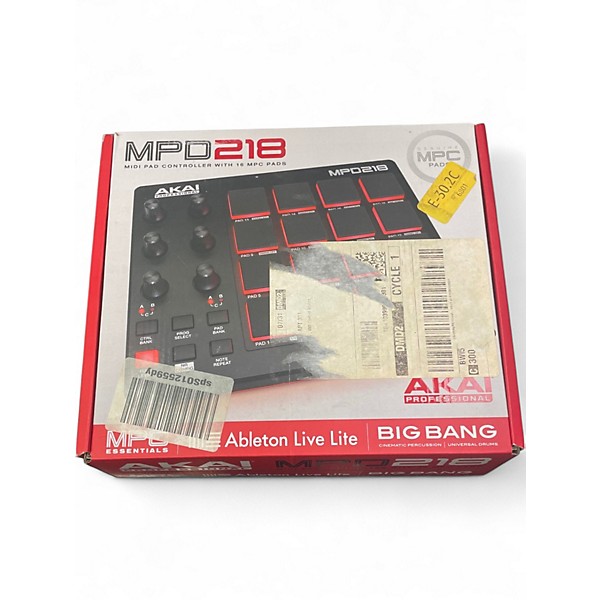 Used Akai Professional MPD218 MIDI Controller