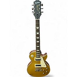 Used Epiphone Les Paul Traditional Pro IV Gold Top Solid Body Electric Guitar