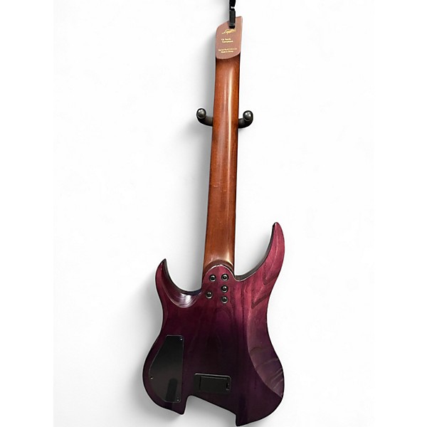 Used Legator Ghost Performance 7 Multi Scale Purple Solid Body Electric Guitar