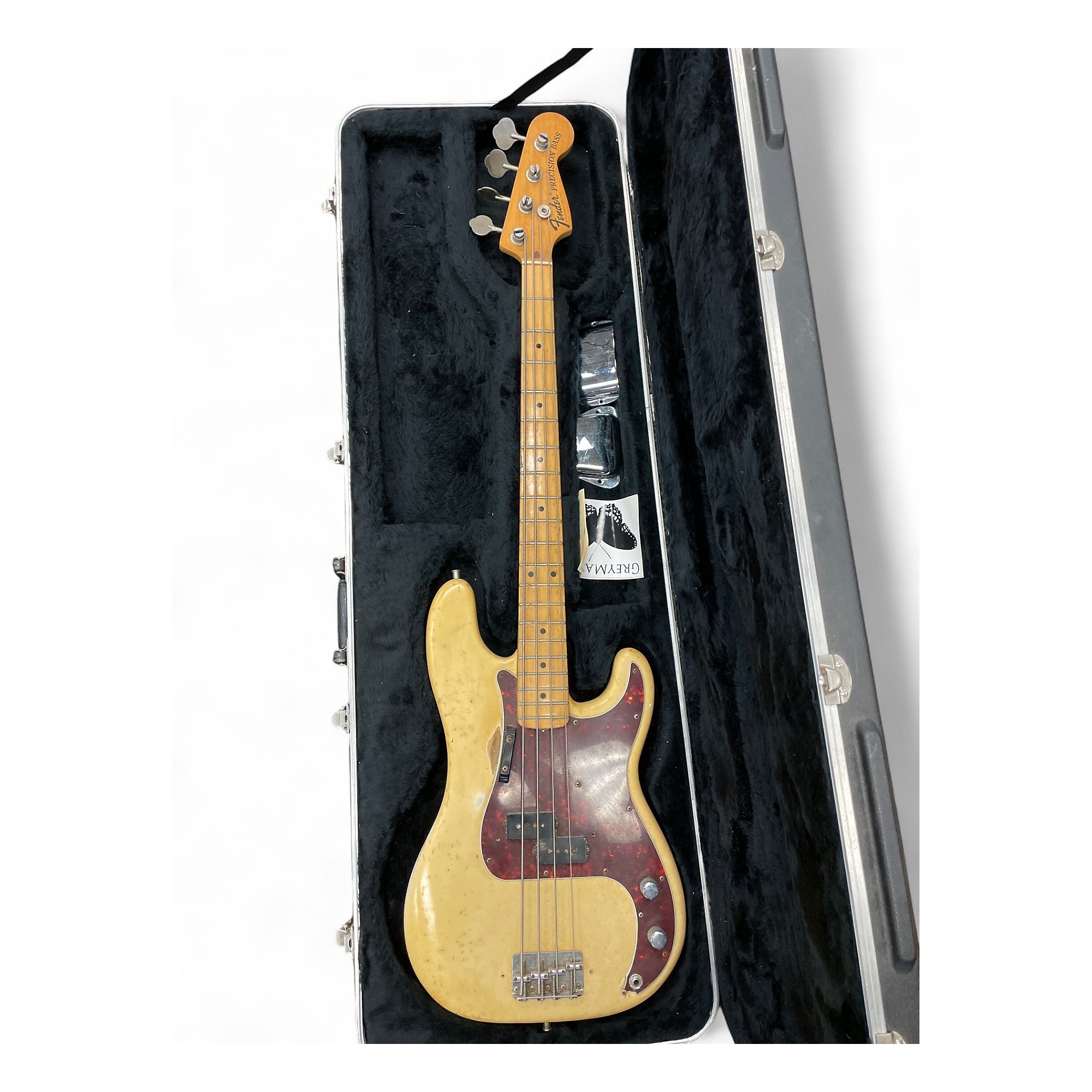ベース Fender American Vintage Precision Bass Carter Vintage - Fender Precision Bass 1975, Pearl | Carter