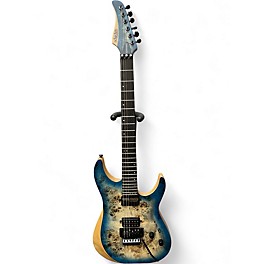 Used Schecter Guitar Research REAPER 6 FR S SATIN SKY Solid Body Electric Guitar