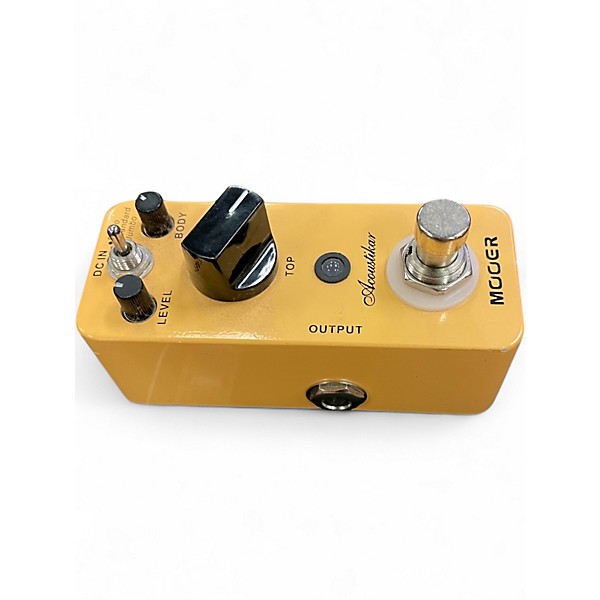 Used Mooer ACOUSTIKAR Effect Pedal