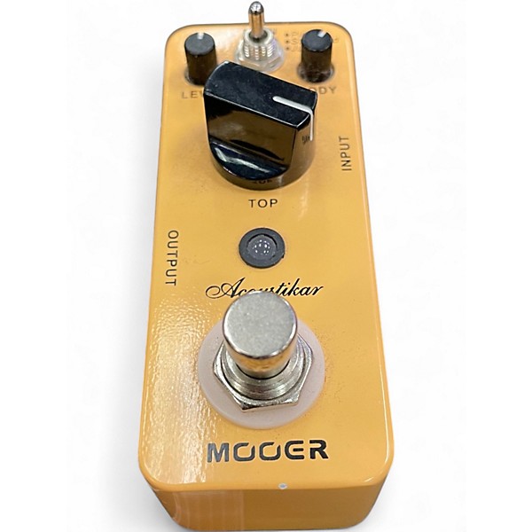 Used Mooer ACOUSTIKAR Effect Pedal