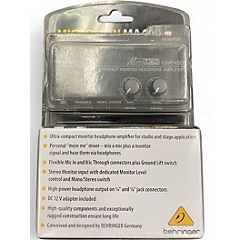 Used Behringer MA400 Headphone Amp
