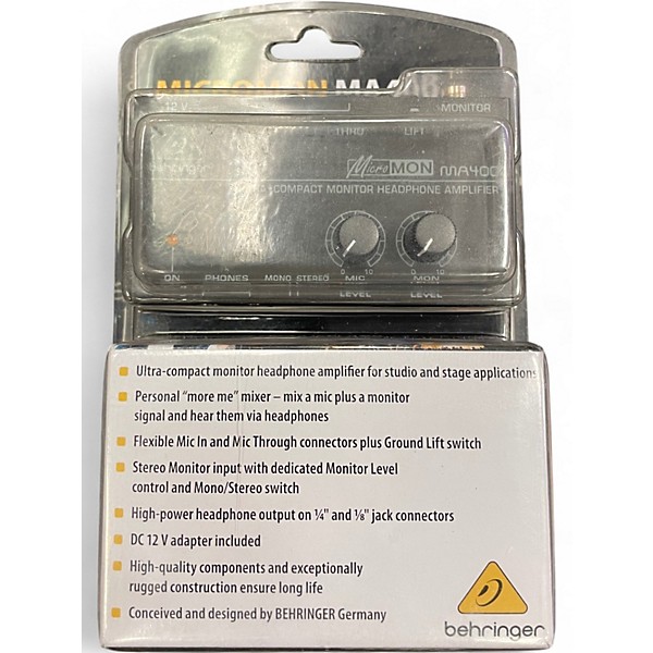 Used Behringer MA400 Headphone Amp