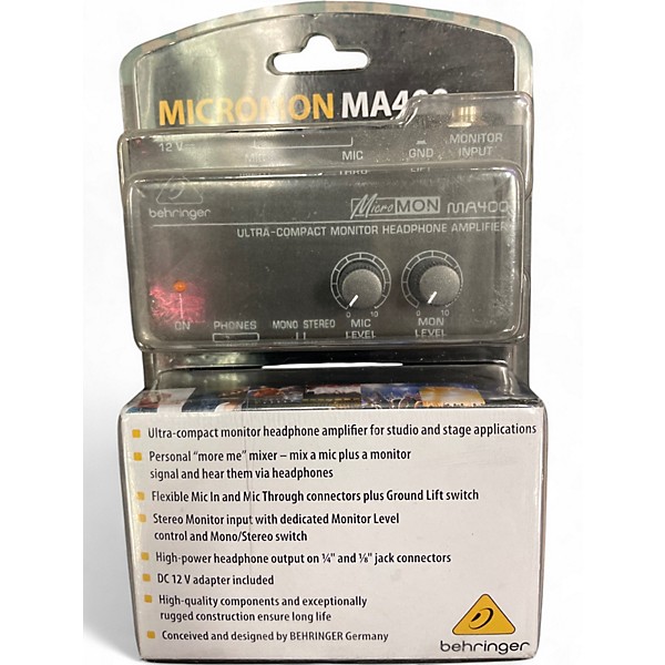Used Behringer MA400 Headphone Amp
