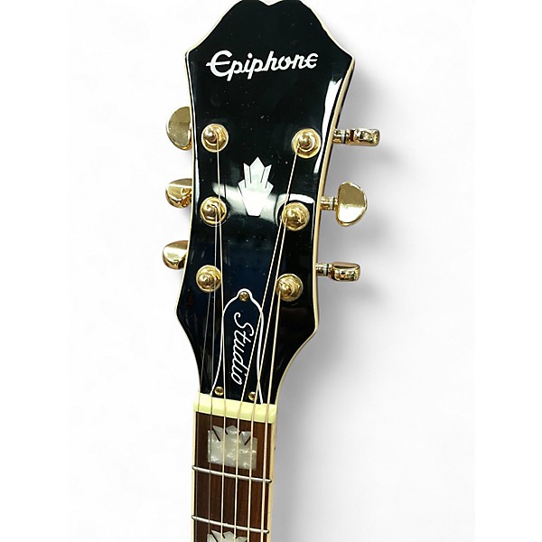 Used Epiphone j200ec 2 Tone Sunburst Acoustic Guitar