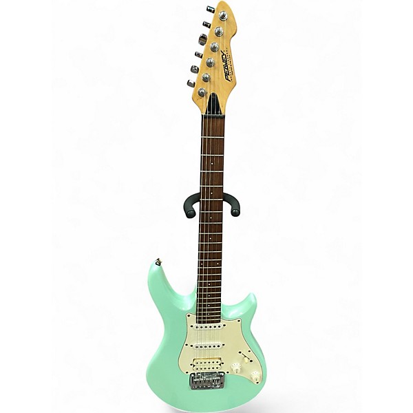 Vintage 1990s Peavey IMPACT FIRENZA Surf Green Solid Body Electric Guitar