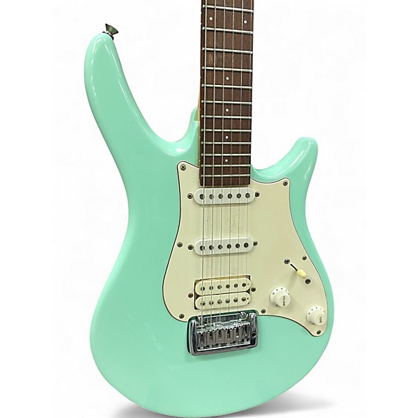 Vintage 1990s Peavey IMPACT FIRENZA Surf Green Solid Body Electric Guitar