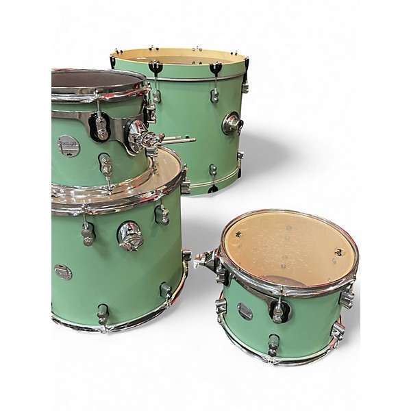 Used PDP by DW 4 Piece CONCEPT MAPLE SATIN SEAFOAM Drum Kit
