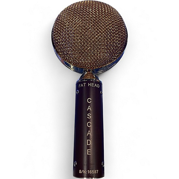 Used Cascade Fat Head pair Ribbon Microphone