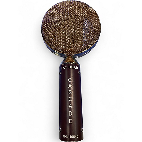 Used Cascade Fat Head pair Ribbon Microphone