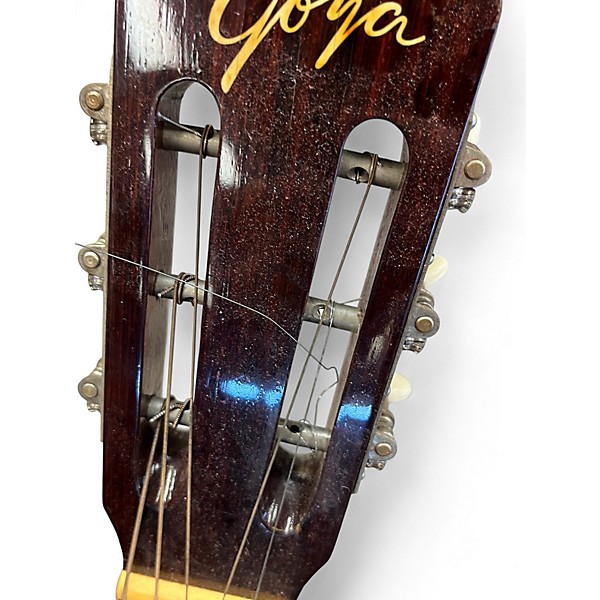 Vintage 1960s Goya F-25 Antique Natural Classical Acoustic Guitar