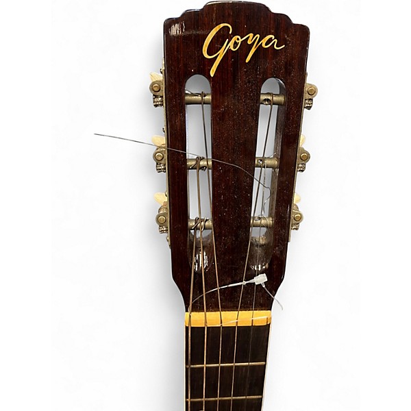 Vintage 1960s Goya F-25 Antique Natural Classical Acoustic Guitar