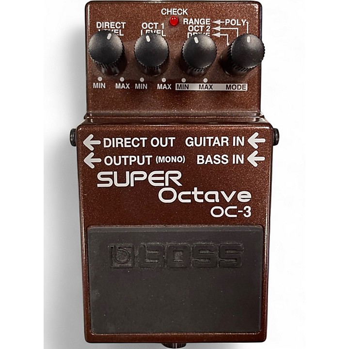 希少！【販売完了品】BOSS SUPER Octave OC-3【エフェクター】 Used BOSS OC3 Super Octave Effect Pedal | Guitar Center