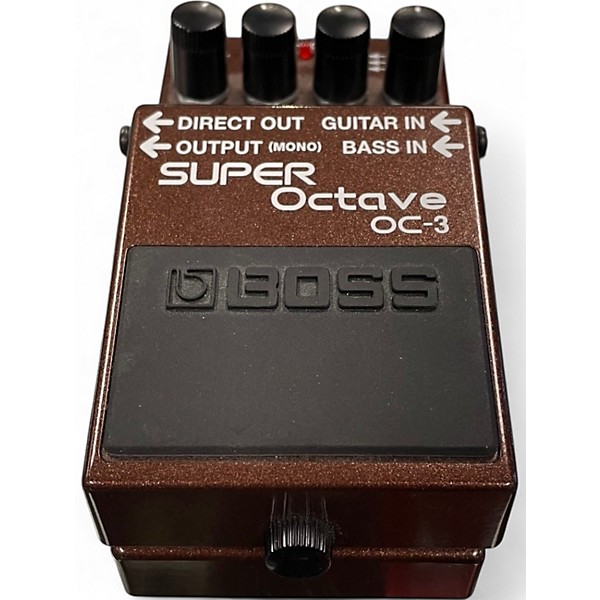 【中古品】BOSS OC-3 Used BOSS OC3 Super Octave Effect Pedal | Guitar Center