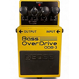Used BOSS ODB3 Bass Overdrive Bass Effect Pedal