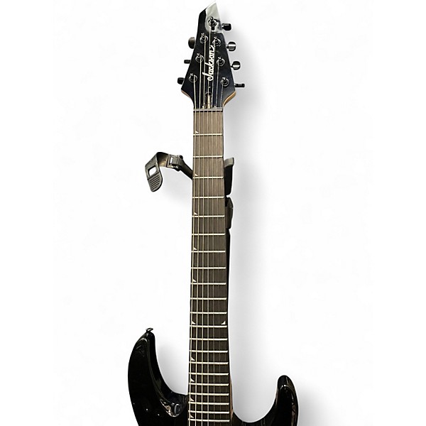 Used Jackson JS22-7 Dinky 7 String Black Solid Body Electric Guitar