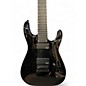 Used Jackson JS22-7 Dinky 7 String Black Solid Body Electric Guitar