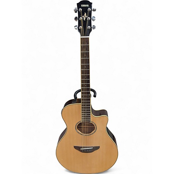 Used Yamaha APX600 Natural Acoustic Electric Guitar Natural