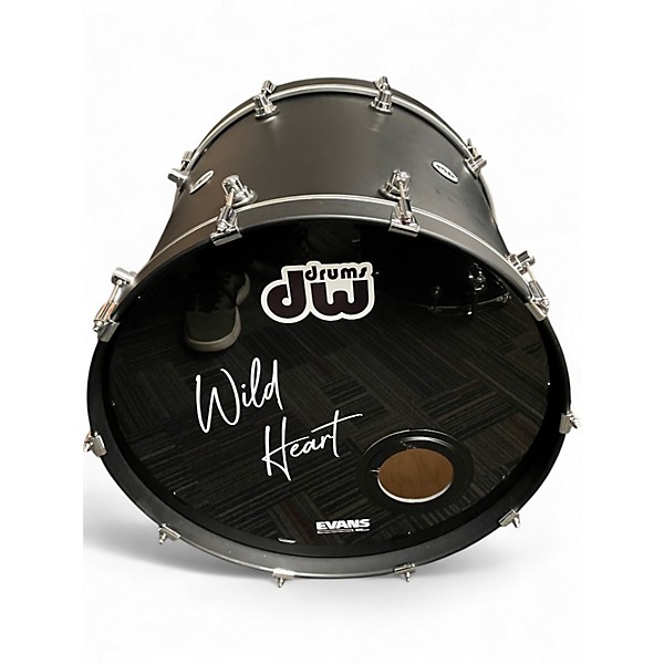 Used DW 3 Piece Design Series Black Drum Kit