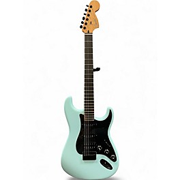 Used Fender PLAYER II ADVANCED STRATOCASTER HSS HT Daphne Blue Solid Body Electric Guitar