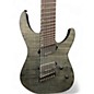 Used ESP LTD M1008MS SEE THRU BLACK SATIN Solid Body Electric Guitar