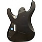 Used ESP LTD M1008MS SEE THRU BLACK SATIN Solid Body Electric Guitar