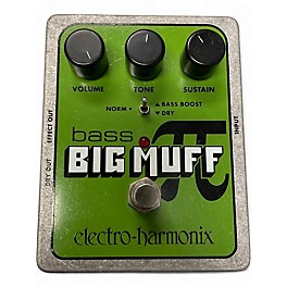 Used Electro-Harmonix bass big muff pi Bass Effect Pedal