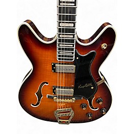 Used Hagstrom Viking II-P P90S 2 Color Sunburst Hollow Body Electric Guitar