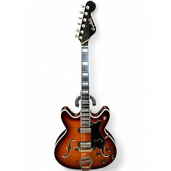 Used Hagstrom Viking II-P P90S 2 Color Sunburst Hollow Body Electric Guitar