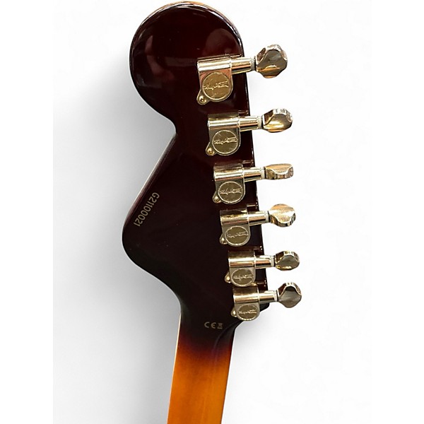 Used Hagstrom Viking II-P P90S 2 Color Sunburst Hollow Body Electric Guitar