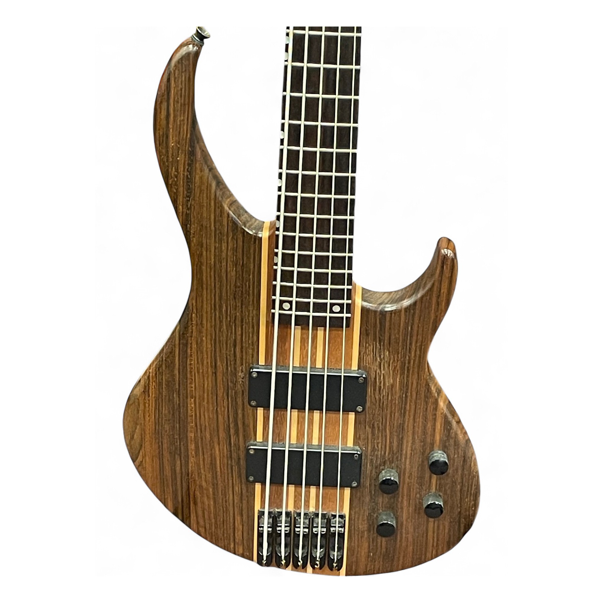 Used Peavey Grind 5 NTB Natural Electric Bass Guitar Natural