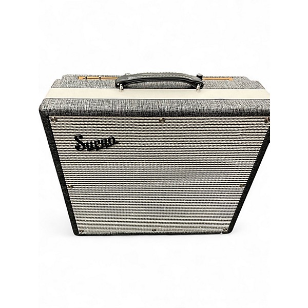Used Supro 1695TJ Black Magick 25W 1x12 Tube Guitar Combo Amp
