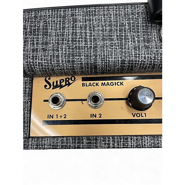Used Supro 1695TJ Black Magick 25W 1x12 Tube Guitar Combo Amp