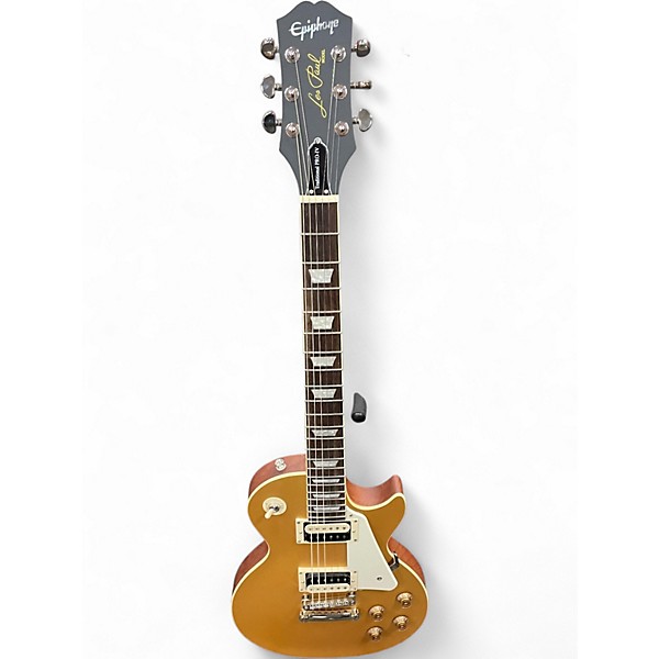 Used Epiphone Les Paul Traditional Pro IV Antique Gold Solid
