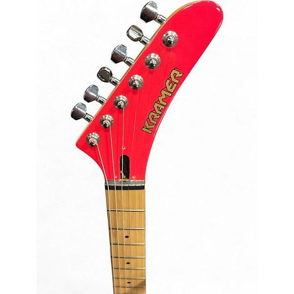 Used 2021 Kramer baretta ruby red Solid Body Electric Guitar