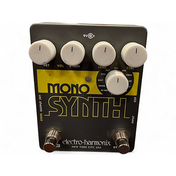 Used Electro-Harmonix Guitar Mono Synth Effect Pedal