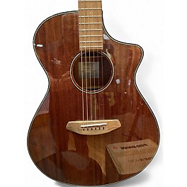 Used Breedlove Discovery S Concert CE HB natural mahogany Acoustic Electric Guitar
