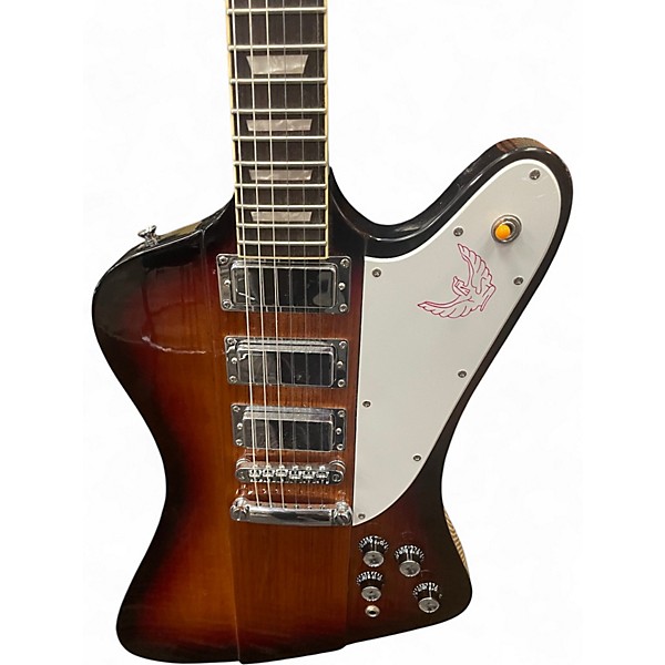 Used Dillion Fire bird 2 Tone Sunburst Solid Body Electric Guitar