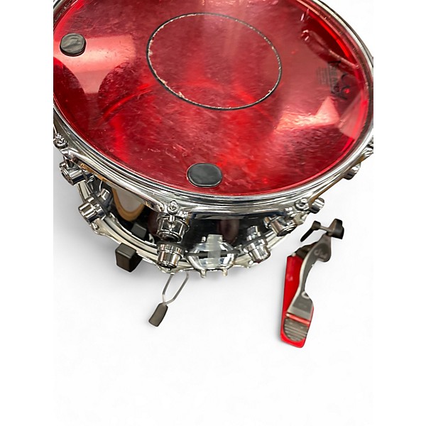 Used DW 14in Performance Chrome Over Steel Snare Drum STEEL Drum