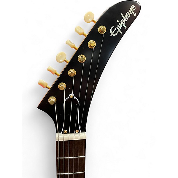 Used Epiphone Korina 1958 Explorer Natural Solid Body Electric Guitar