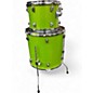 Used Yamaha 4 Piece Gigmaker Shells Sparkling Green Drum Kit