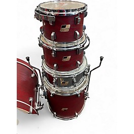 Used Ludwig 5 Piece Backbeat elite Ruby Grain Drum Kit