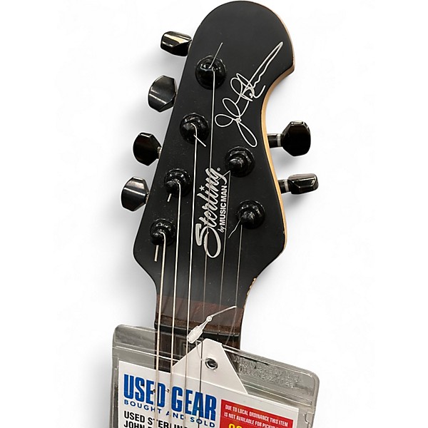 Used Sterling by Music Man John Petrucci JP60 Stealth Black Solid Body Electric Guitar