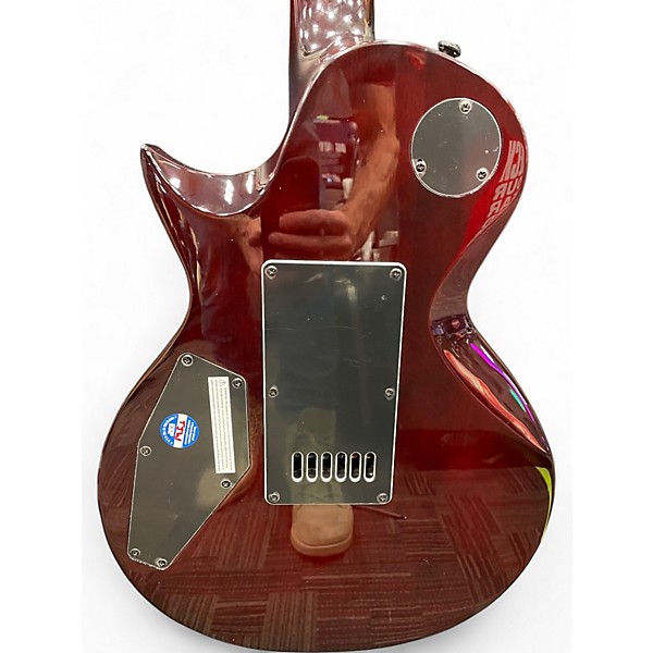 Used ESP LTD EC1000 Evertune Trans Brown Solid Body Electric Guitar