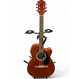 Used Fender FA135CE Concert Natural Acoustic Electric Guitar