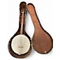 Vintage 1960s Harmony Reso-Tone 4 String Banjo Brown Banjo thumbnail
